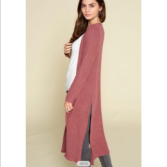 NEW! Casual Longline Cardigan! - Picture 2 of 6